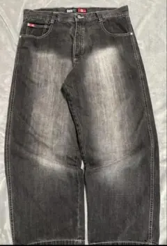 00s SOUTHPOLE 黒 デニムパンツ 赤タブ 極太 sk8 レア W38 SOUTH POLE 黒 デニム 赤タブ 極太 jnco sk8 archive - メルカリ