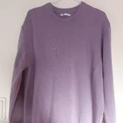 【中古品】ZARA ザラ ニット ライトパープル 薄紫 トップス 長袖 秋冬