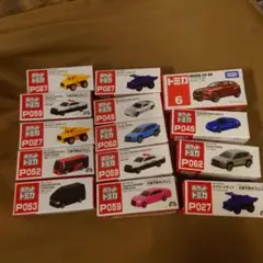 ポケットトミカ ミニカー 13台セット ＋トミカマツダ まとめ売り
