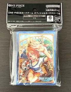 ONE PIECEカード オフィシャルカードスリーブ8 ナミ 新品未開封品のサムネイル