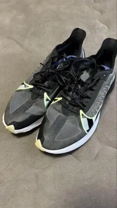 ナイキ/軽量メッシュランニングシューズ グレー/ブラック/28.5cm