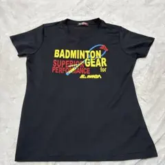 MMAO バドミントン シャツ Sサイズ 黒