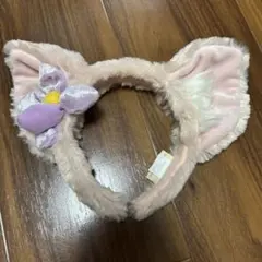 ディズニーシーリーナベルカチューシャ 花飾り付き
