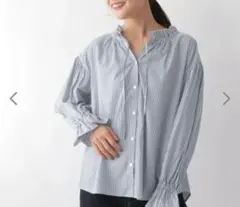 お値下げ☆GLOBALWORK フリル付き長袖シャツ 新品未使用品