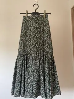 【美品】Snidel 花柄 マーメイドスカートのサムネイル