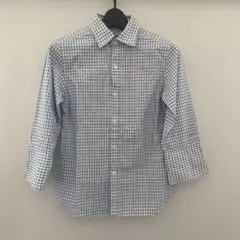 RALPH. LAUREN長袖シャツ 青と白のチェック柄 7