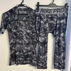 Nike Pro 迷彩柄 コンプレッションウェアセット　4点セット