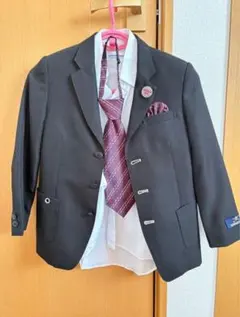 キッズ用ダークグレー スーツ