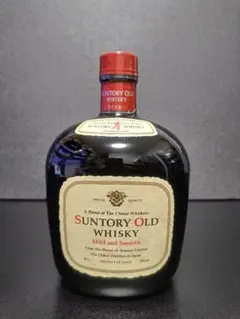 未開栓】 サントリーオールド 干支ラベル 辰 古酒 ウイスキー特級 箱