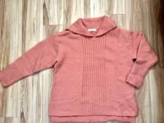 IEDIT ピンクニットセーター Lサイズ