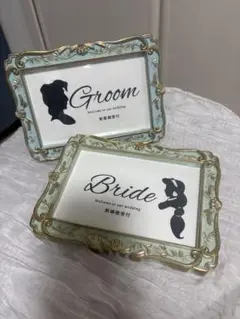 結婚式　受付サイン　ディズニー