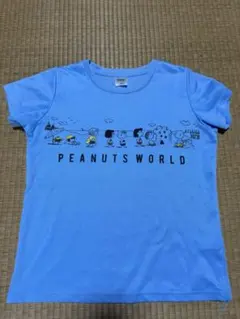 PEANUTS WORLD Tシャツ サイズ150 水色