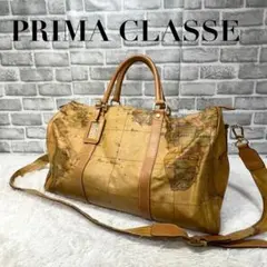 プリマクラッセ ボストンバッグ 地図柄 PRIMA CLASSE 2WAY