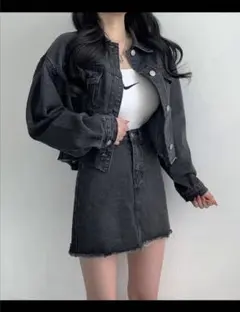 デニムセットアップ