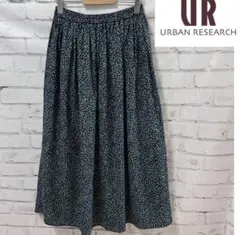 URBAN RESEARCH サンカクキカ柄 ギャザースカート F 総柄のサムネイル