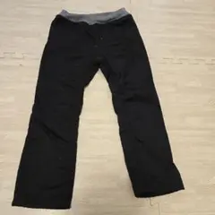 美品　裏起毛ズボン 黒　110サイズ