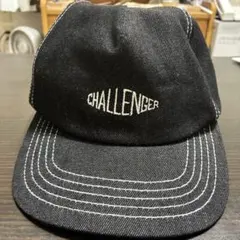 CHALLENGER ブラックデニムキャップ