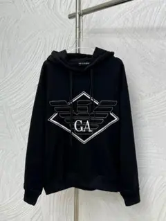 美品BALENCIAGA エッフェル塔グラフィック ジップアップパーカー