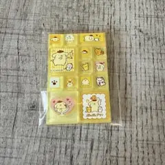 サンリオ　トレーディングミニタイルシール　ポムポムプリン