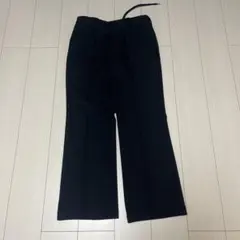 新品未使用GU ブラック バギースラックス L