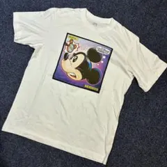 3528] Tシャツ 半袖 白 S Disney ディズニー ミッキー
