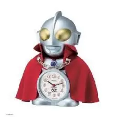 限定】ウルトラマン 目覚まし時計 50周年限定ゴールドver 動作問題なし