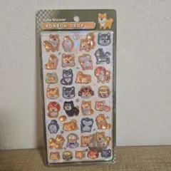 ボンボンドロップシール ボンドロ 和柄 柴犬