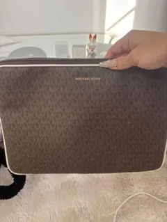 MICHAEL KORS モノグラムクラッチバッグ