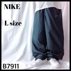 人気デザイン 00s NIKE ナイキ オールブラック トラックパンツ メンズL