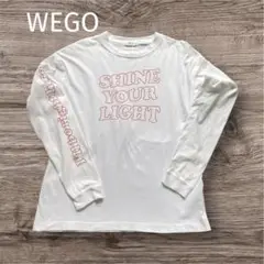 WEGO ウィゴー　長袖　カットソー　Tシャツ【S】