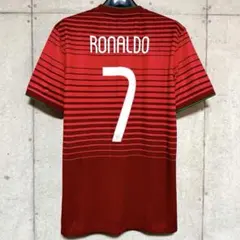 상태매우좋음 ！ 2014ブラジルW杯 ポルトガル代表 ♯7 C・ロナウド Mサイズ