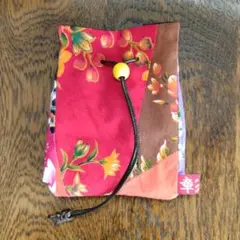 【台湾レトロ】彰藝坊 巾着バッグ 新品