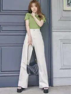 GRL フリンジフレアパンツ [ gm459 ]