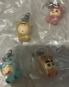 クレヨンしんちゃん カプセルトイ みんなでくまパジャマ　風間くん以外