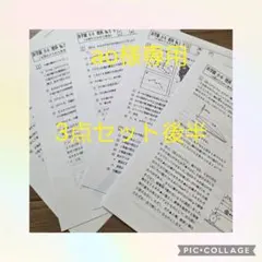 ao様専用 3点セット 後半