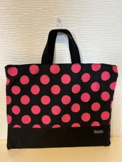 ハンドメイド☆小さめレッスンバック☆ピンクドット