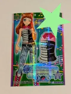 【美品】アイカツスターズ！ 桜庭ローラ スターロックンロールトップス N