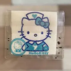 ナース姿のハローキティ ハンドタオル おそらく1996年代