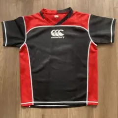 Canterbury ラグビーウェア 150 赤黒