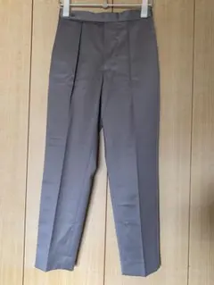 美品　ドゥロワー　ウールパンツ　サイズ34 ドゥロワー Drawer ウールリネンストレートパンツ レディース