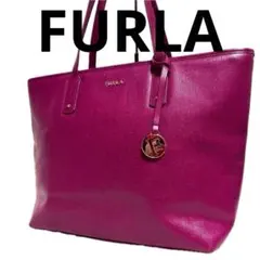 FURLA A4対応 レザー トートバッグ ボルドー フルラ 1607のサムネイル