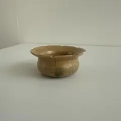 古瀬戸系 黄瀬戸風 鉢 金継ぎ有 茶道具 菓子鉢 見立鉢 - メルカリ
