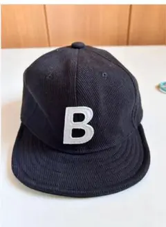 ビームス　黒キャップ