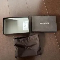 GUCCI 空箱　ギフトボックス 保存袋セット