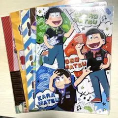 おそ松さん　クリアファイル② おそ松　カラ松　チョロ松　一松　十四松　トド松