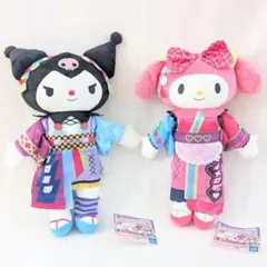 マイメロディ クロミ ピューロランド コラボ ライブキャラ BIG ぬいぐるみ