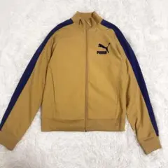 PUMA プーマ トラックジャケット　ブラウン系　ブルー　1948 ジャージ　s