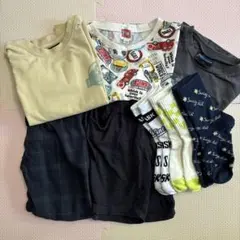 キッズ服5点セット 110cm＋bebe靴下3足