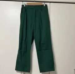 WEGO ウィゴー　カラーパンツ　カラースラックス　グリーンパンツ