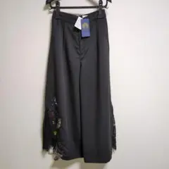is scoLar 蝶々刺繍＆レースパンツ　終